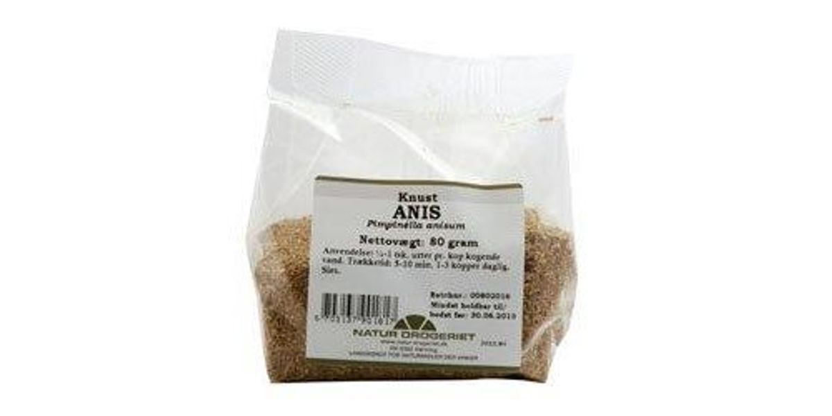 Natur-Drogeriet Anis knust, 80g