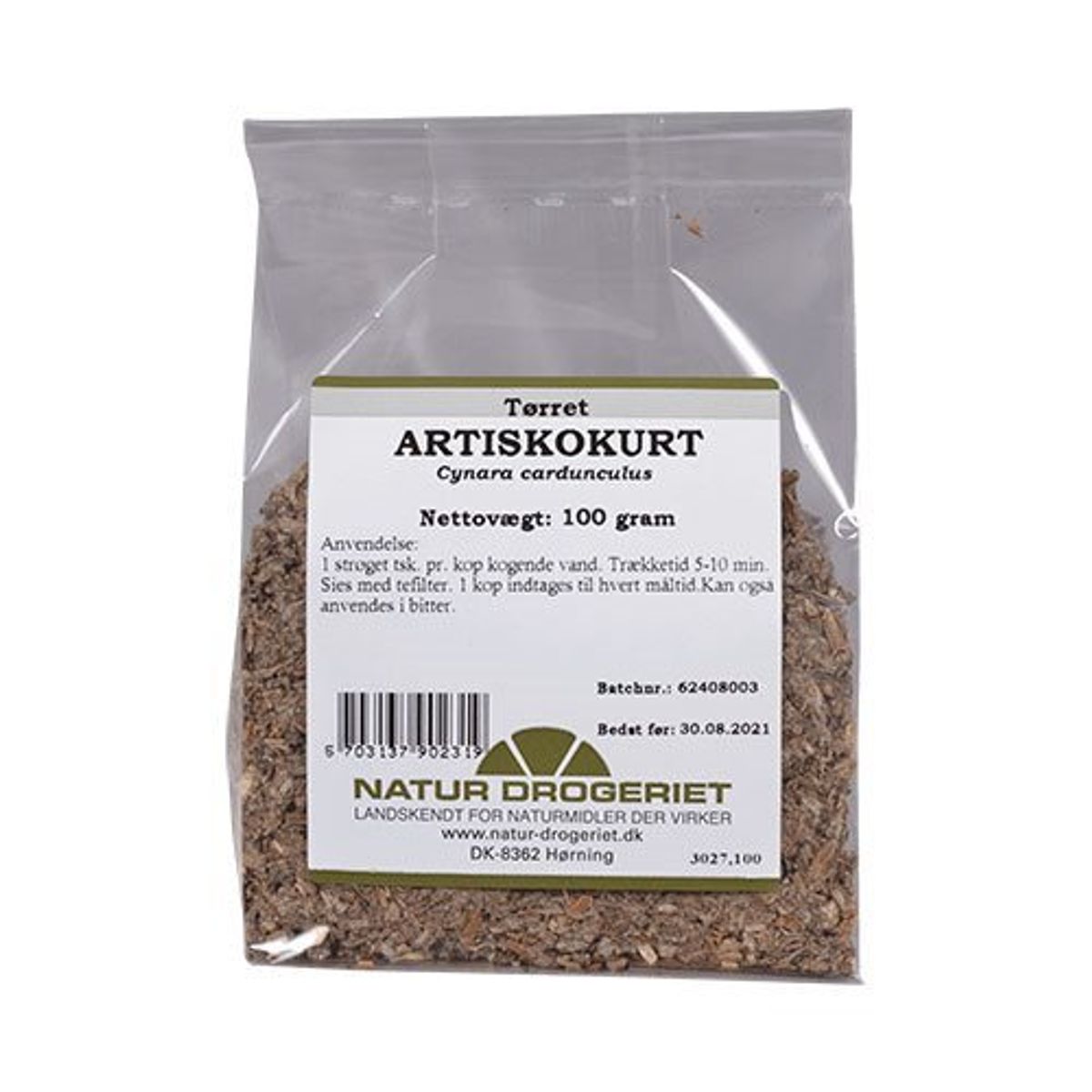 Natur-Drogeriet Artiskokurt, 100g.