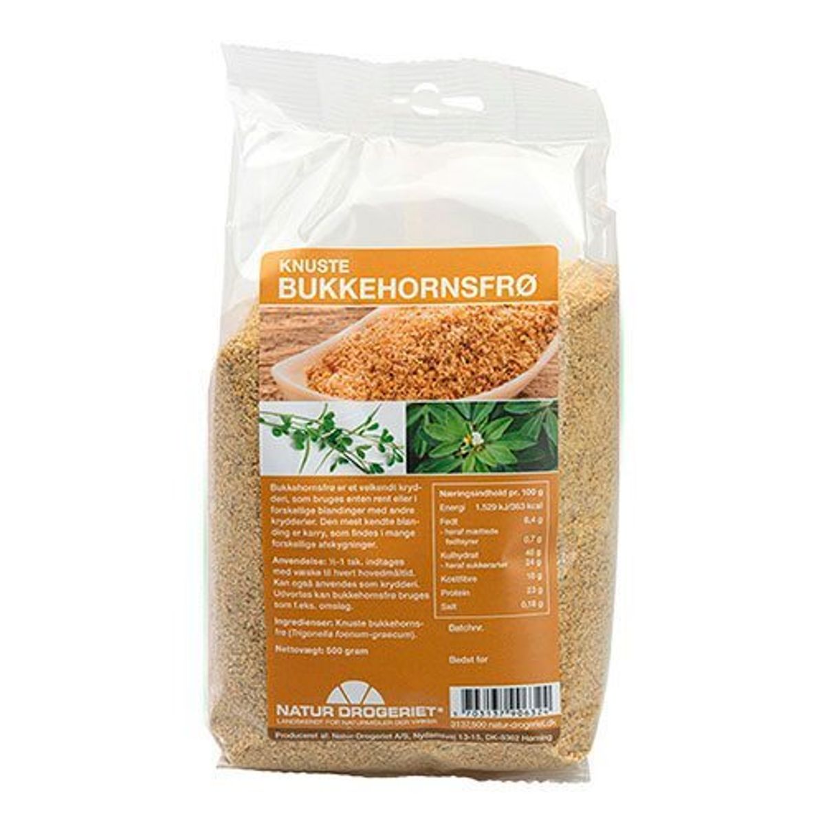 Natur-Drogeriet Bukkehornsfrø knust, 500g