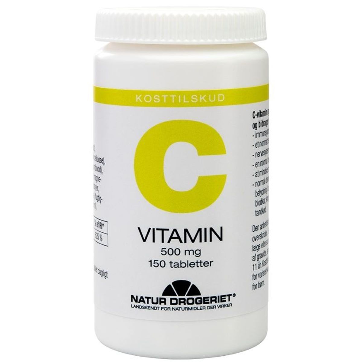 Natur Drogeriet C-Vitamin 500 mg 150 Pieces