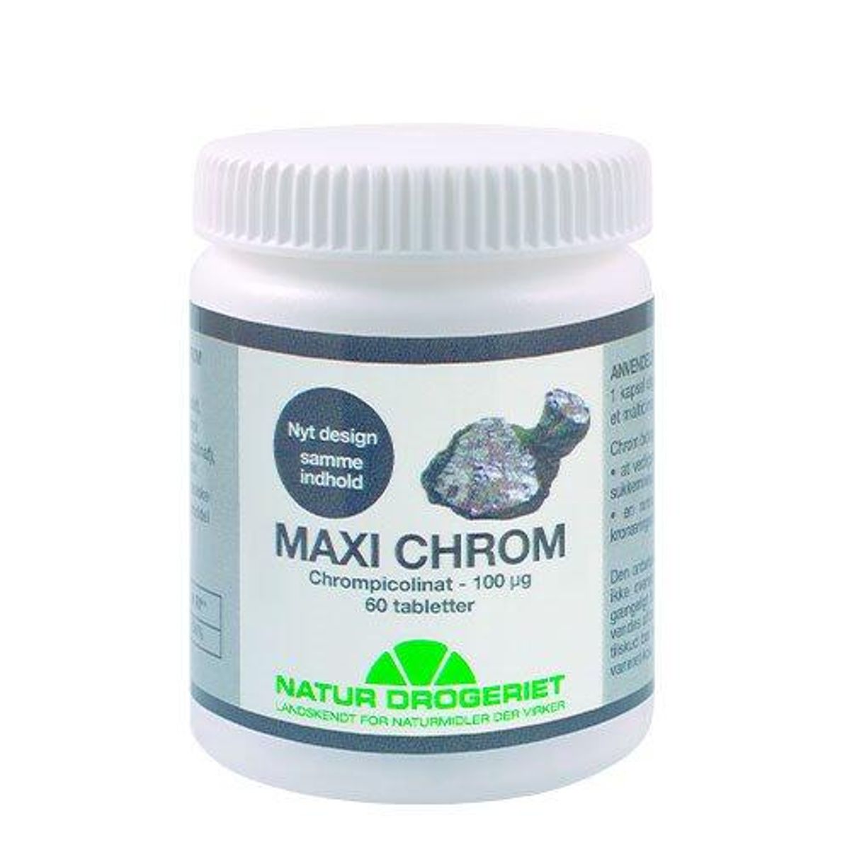 Natur Drogeriet Chrom 100 ug, 60 tab.