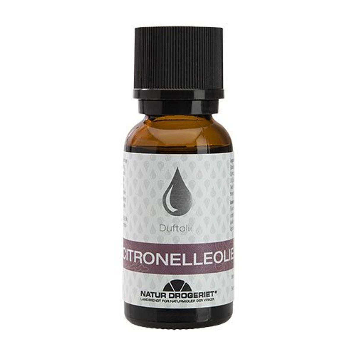 Natur-Drogeriet Citronelleolie æterisk, 20ml.