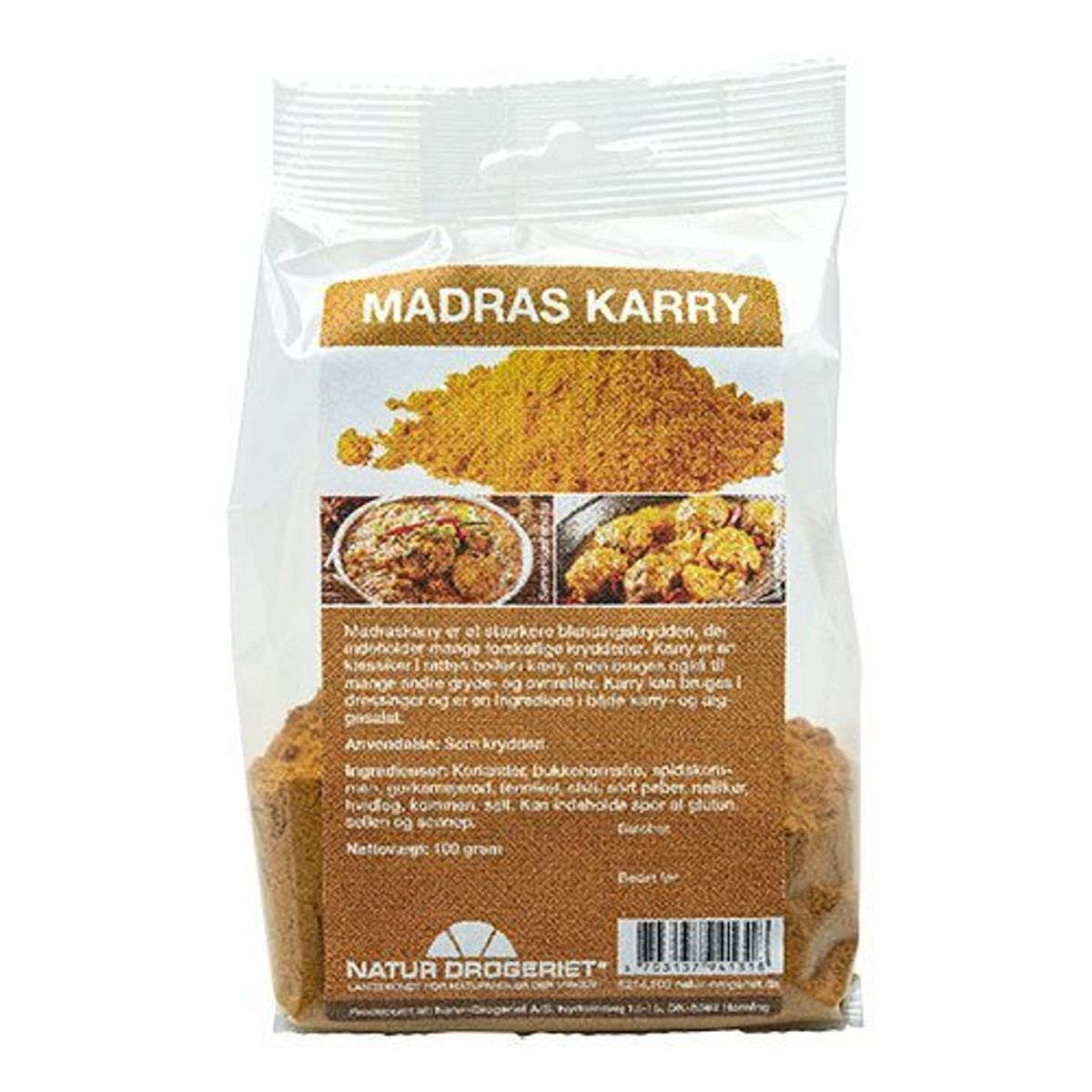 Natur-Drogeriet Karry madras stærk, 100g