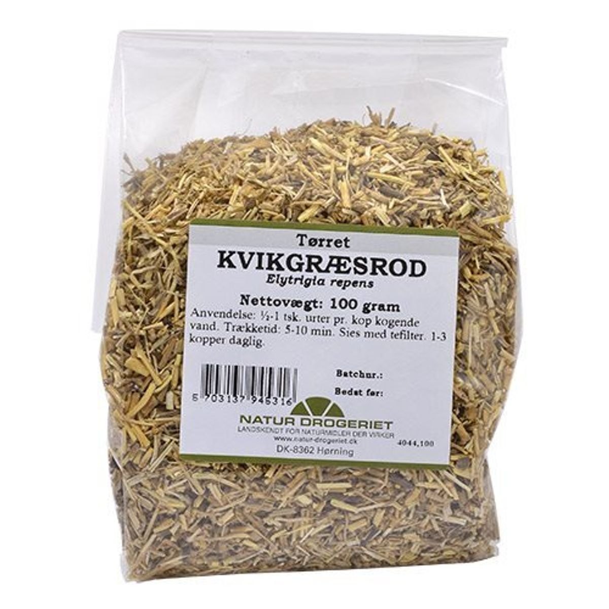 Natur-Drogeriet Kvikgræsrod, 100g