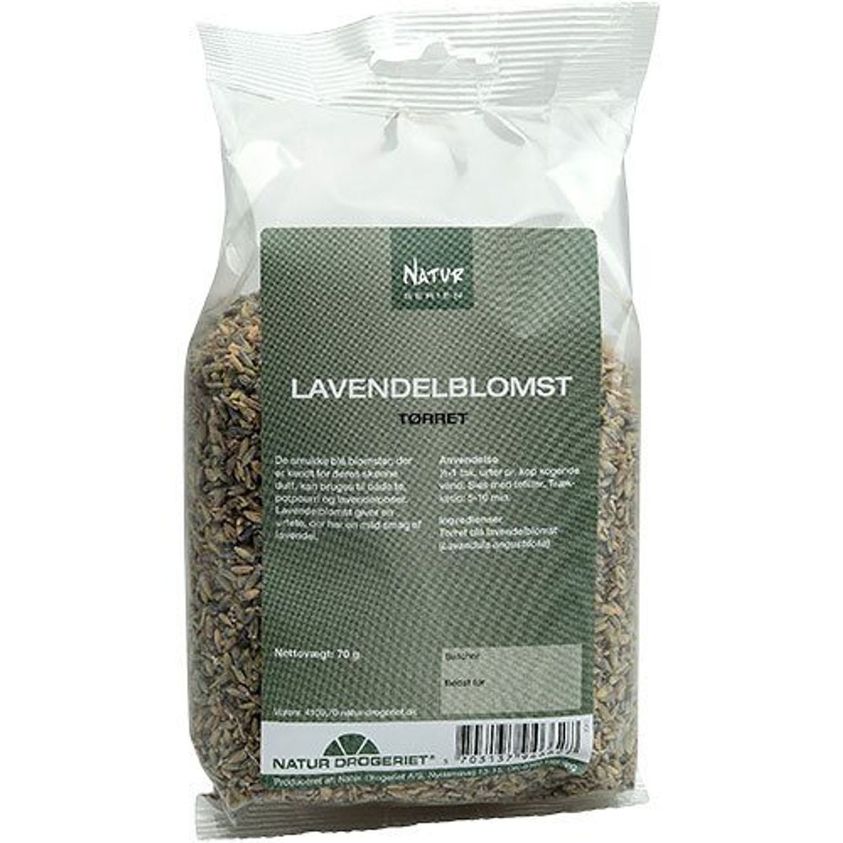 Natur-Drogeriet Lavendelblomst blå, 70g