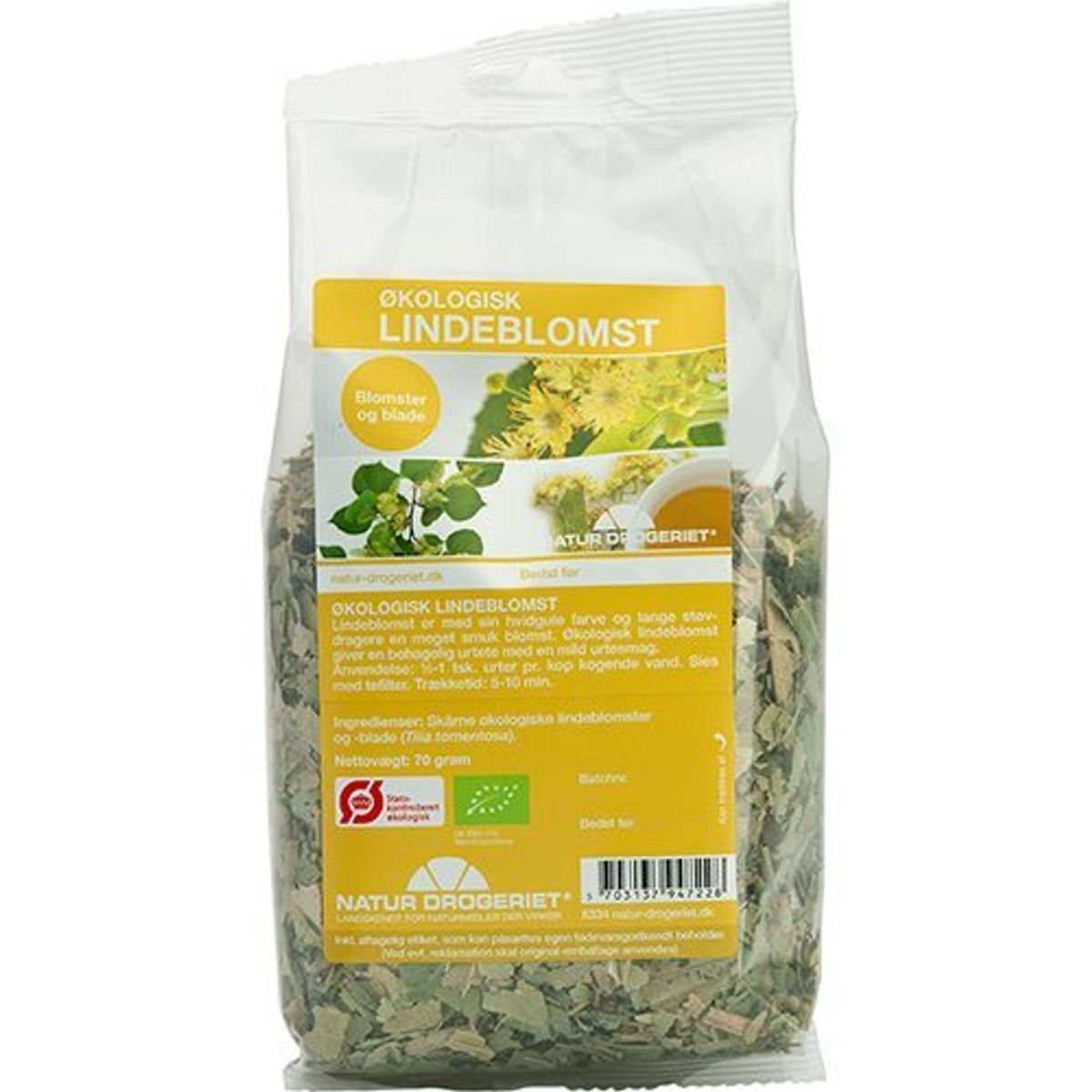 Natur-Drogeriet Lindeblomst Ø, 70g