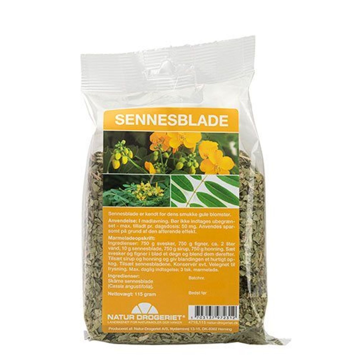 Natur-Drogeriet Sennesblade, 115g