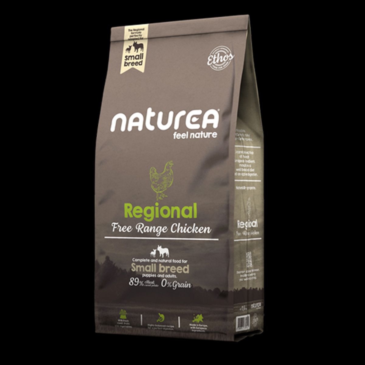 Naturea Ethos Regional kylling, small breeed 1,6kg