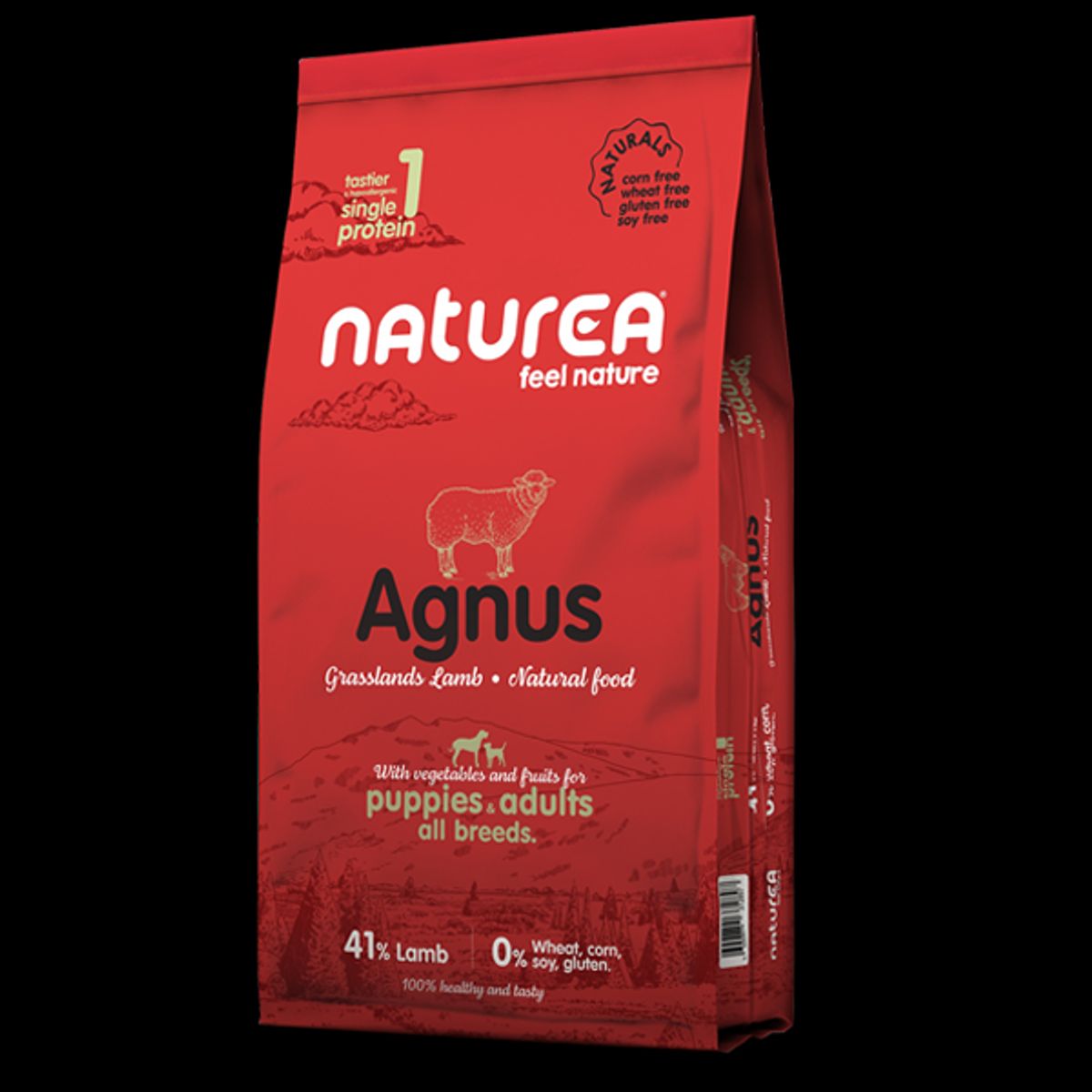 Naturea Naturals grassland Agnus lam - 12kg