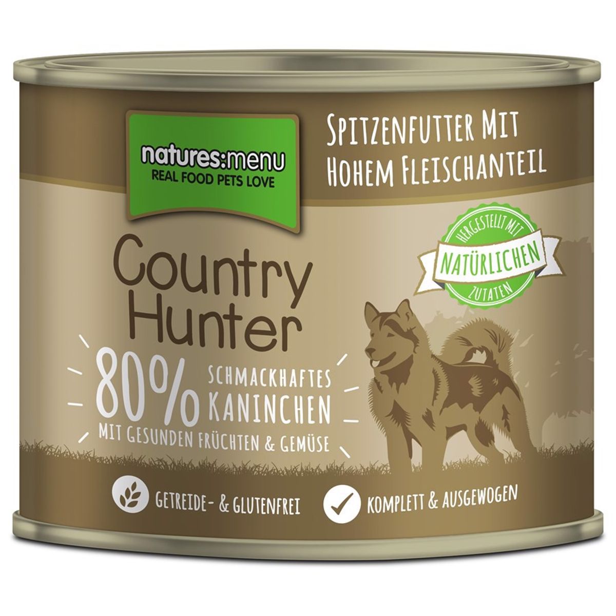 Natures Menu dåsemad, kanin, 600g