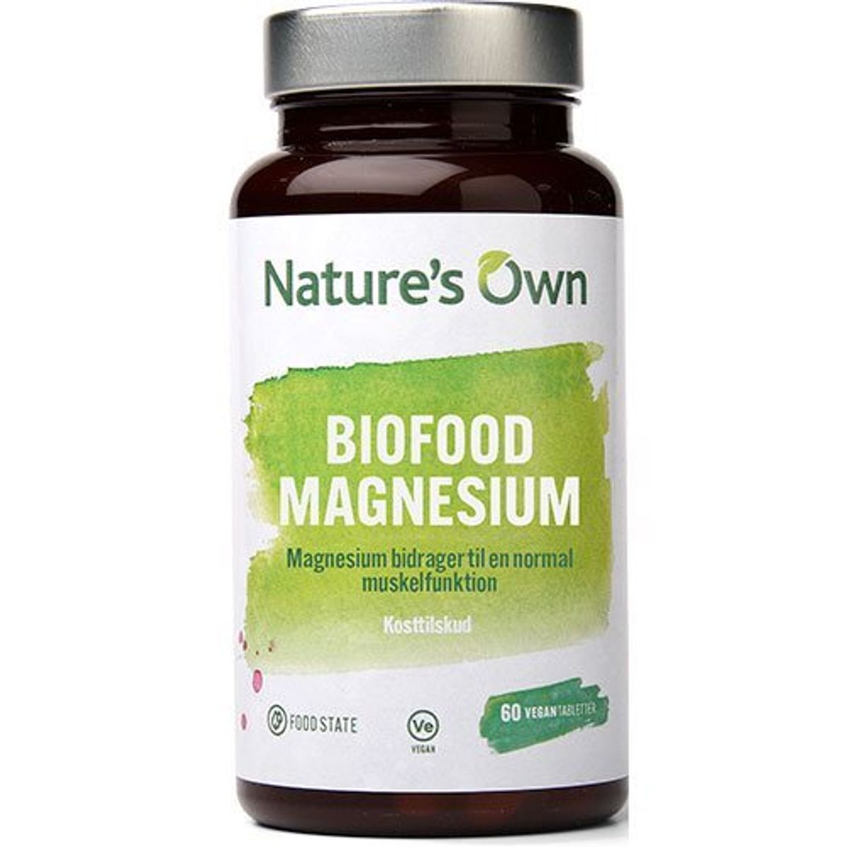 Natures Own Biofood Magnesium, 60tab.