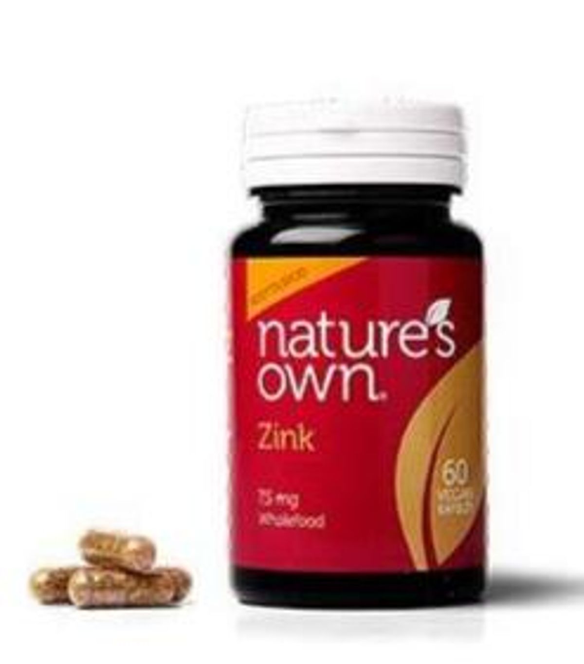 Natures Own Zink Wholefood, 60kap