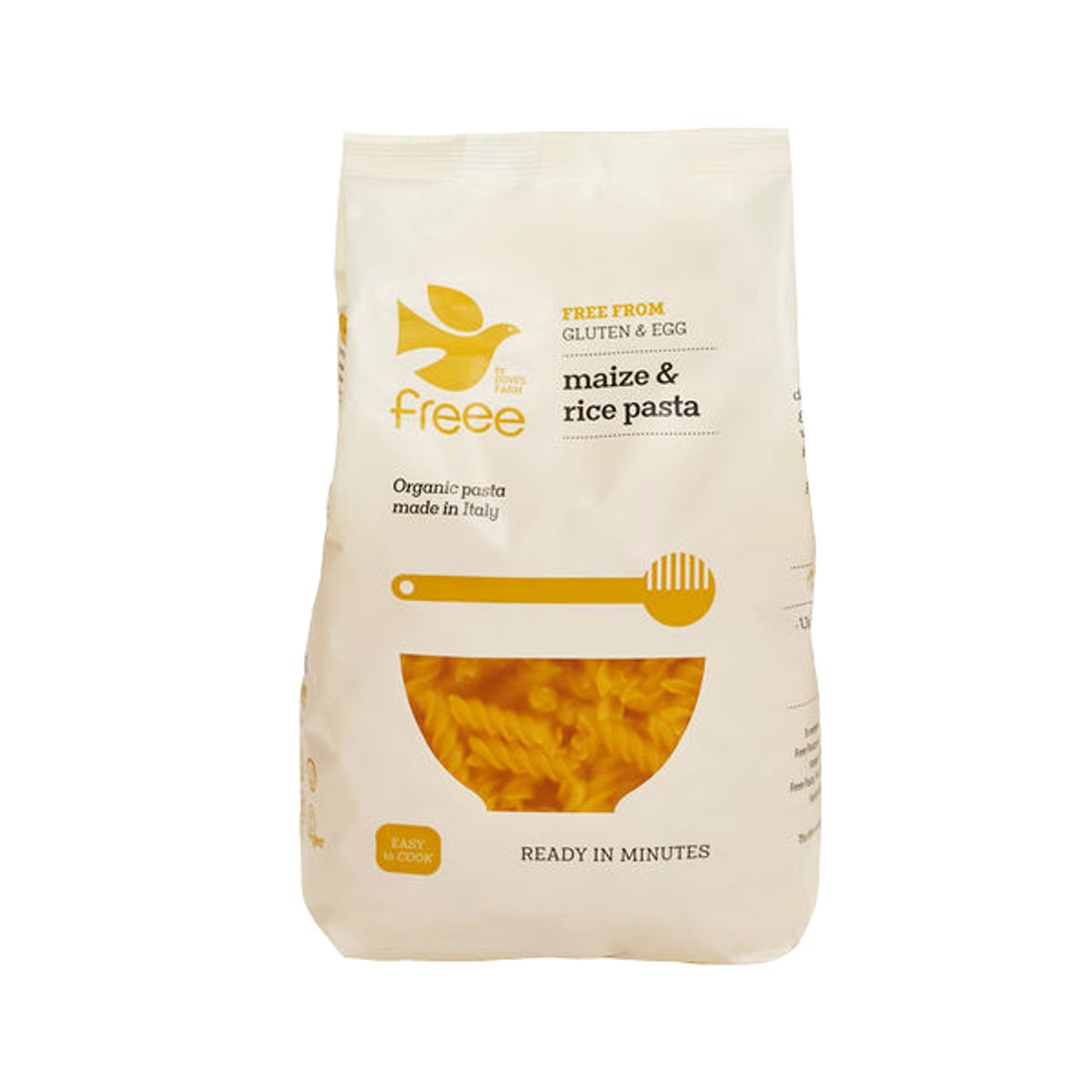 NatureSource Majs & Ris Fusilli Pasta glutenfri Ø &bull; 500 g.