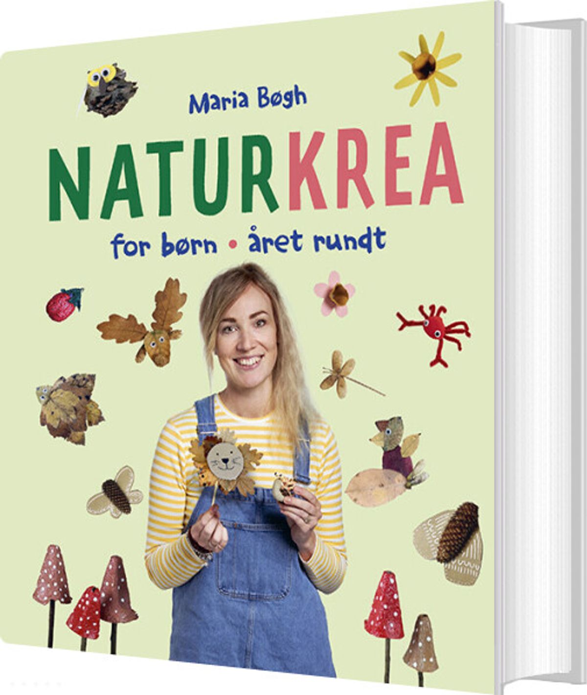 Naturkrea For Børn - året Rundt - Maria Bøgh - Bog