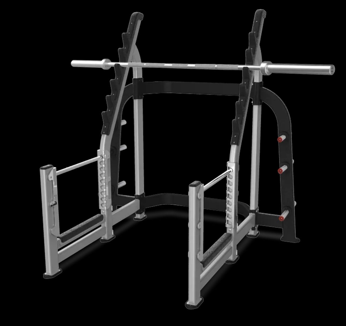 Nautilus Inspiration Olympisk Squat Rack Sølv