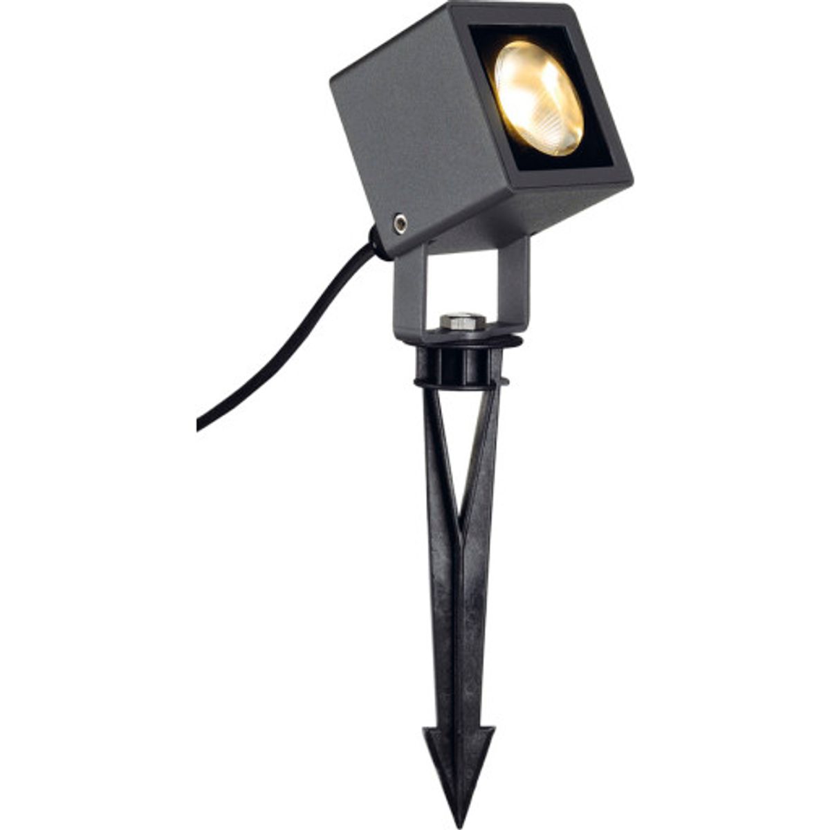 NAUTILUZ SQUARE LED spot light , square, antracit, 6W, 3000K