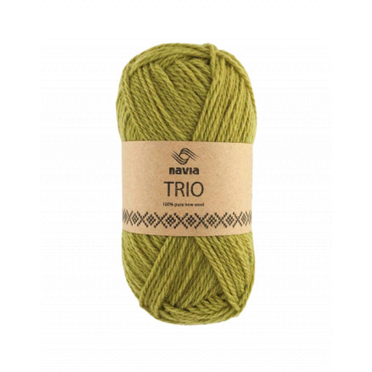 Navia Trio Garn 353 Oliven