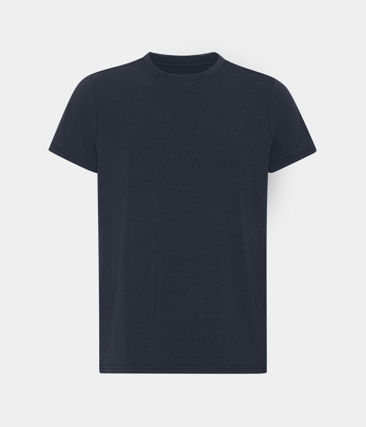 Navy bambus T-shirt med crew neck til mænd fra Copenhagen Bamboo, M