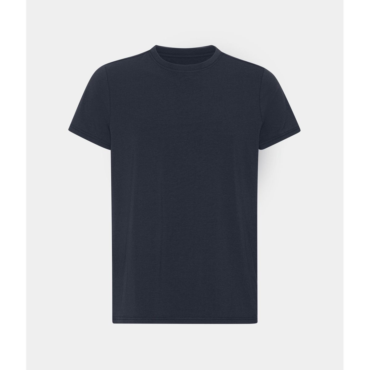 Navy bambus T-shirt med crew neck til mænd fra Copenhagen Bamboo, S