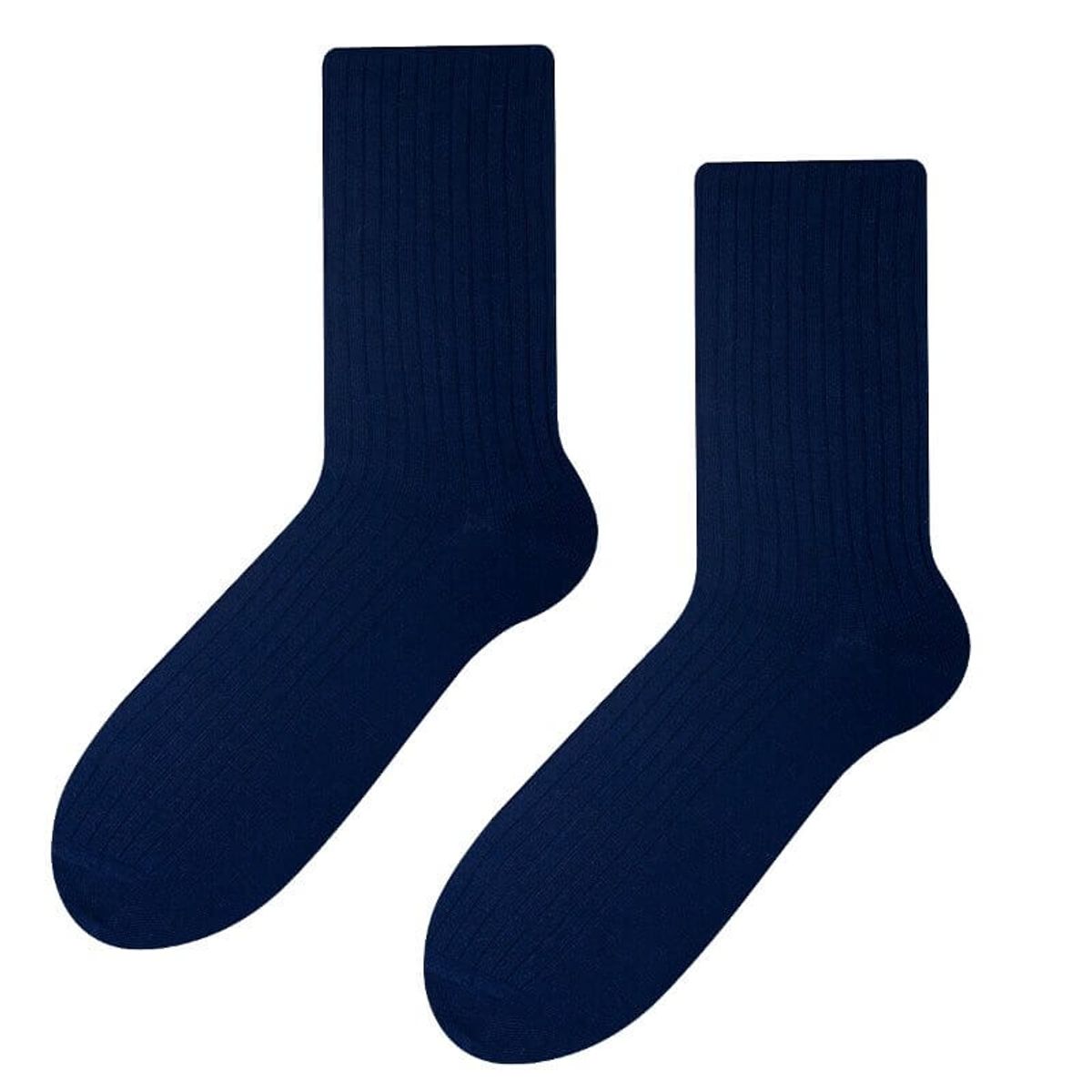 Navy bambusstrømper non-compression, str. 41-43