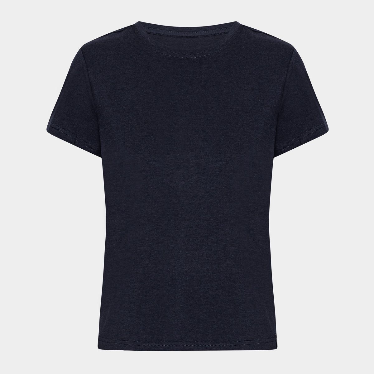 Navy kortærmet bambus T-shirt til dame fra Copenhagen Bamboo, S