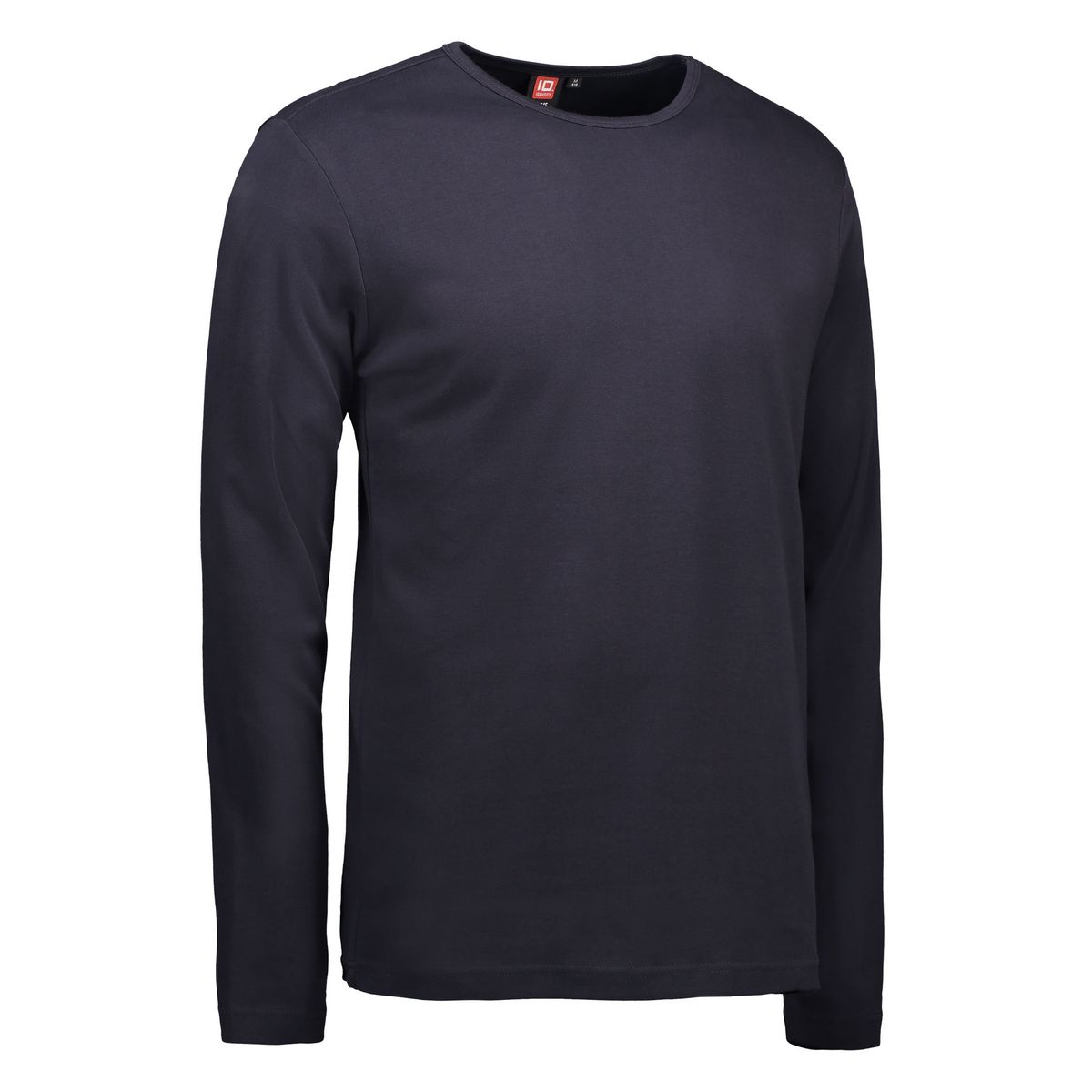 Navy langærmet t-shirt til mænd - 3XL