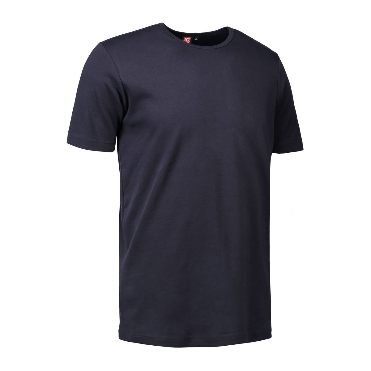 Navy t-shirt med rund hals til mænd - L