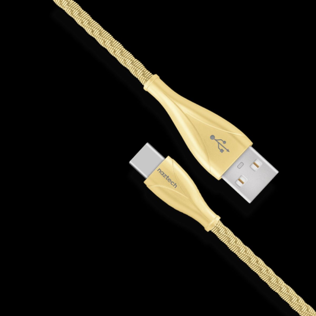 Naztech Elite USB-C to USB-A - Gold