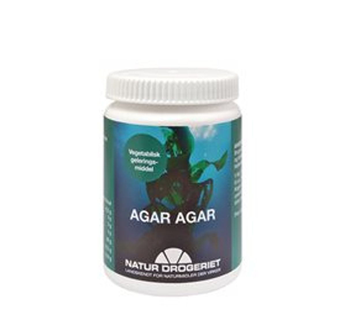 ND Agar-Agar pulver (tang - stivelse) &bull; 50g.