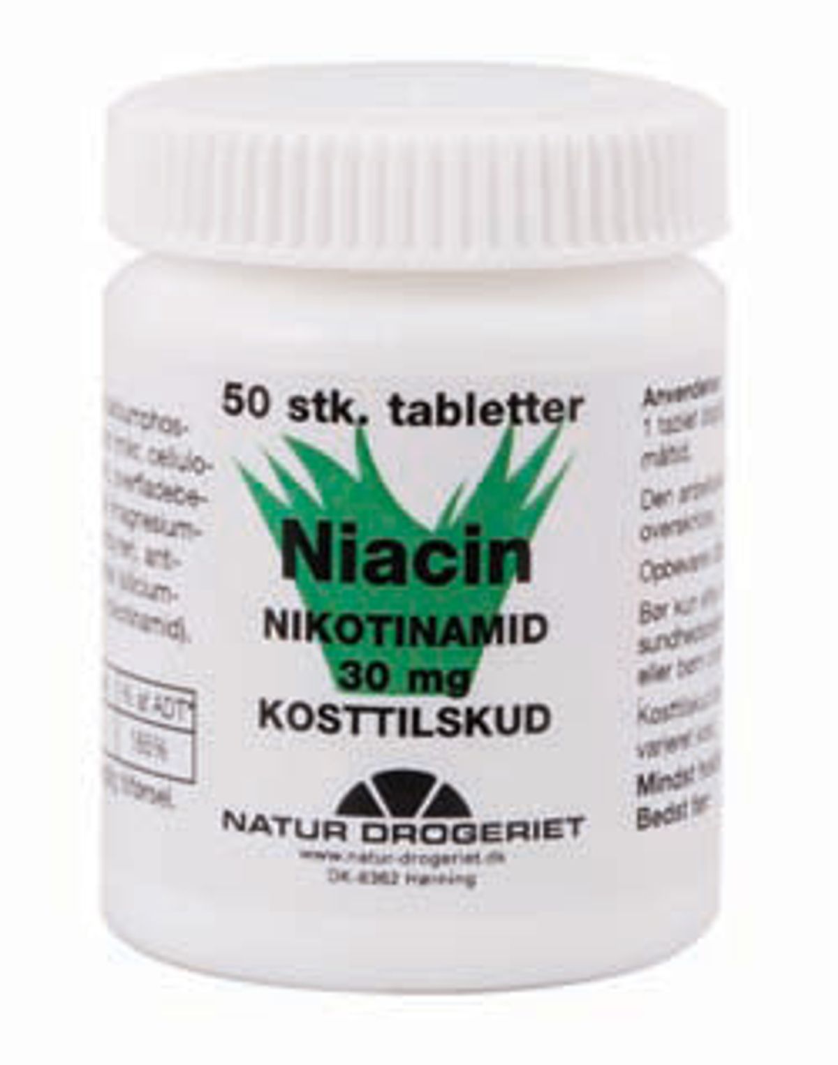 ND B3 Niacin Nikotinamid 30mg. - 50 tabl.