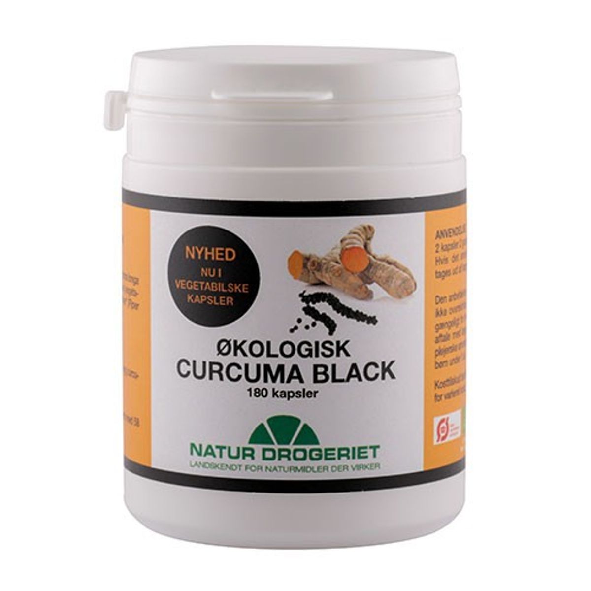 ND Curcuma Black Økologisk 180 kap.