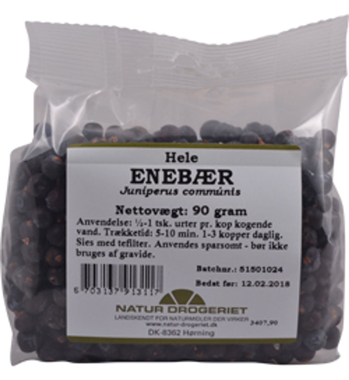 ND Enebær &bull; 90 g.