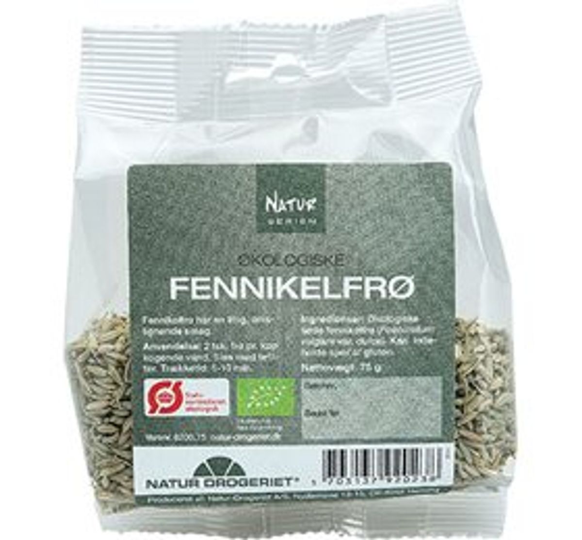 ND Fennikel Hel Ø &bull; 75 g.