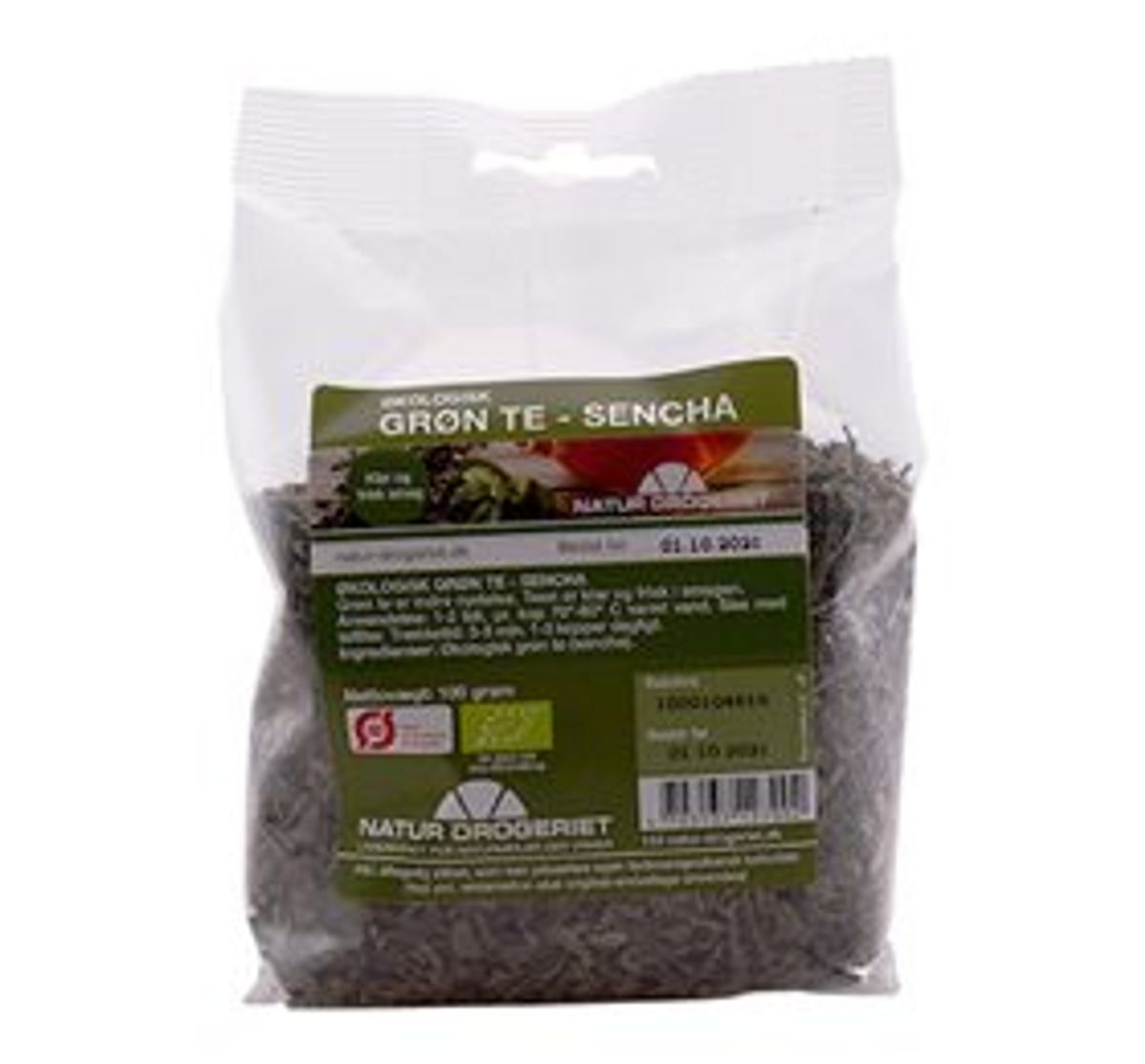 ND Grøn Sencha te Ø 100 g.