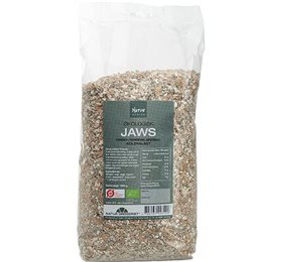 ND Jaws grød, brød kornblanding Ø - 1kg.