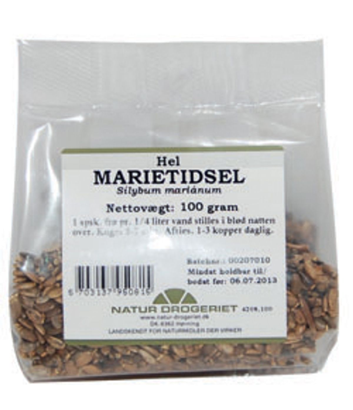 ND Marietidselfrø Hele100 g. X