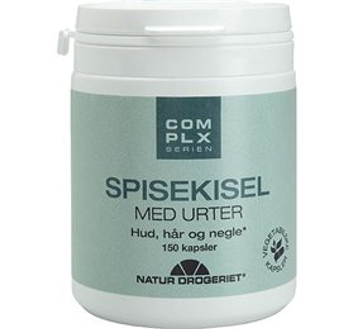 ND Spisekisel m. urter 150 kapsler