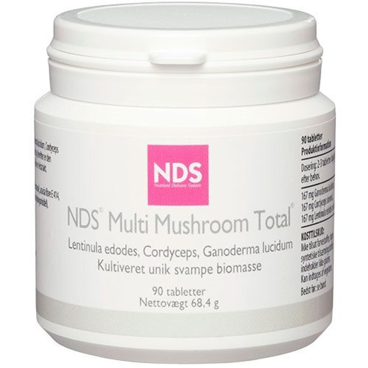 NDS Multi Mushroom Total - 90 tabletter