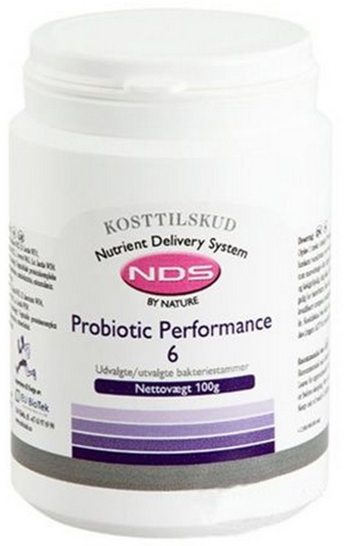 NDS Probiotic Performance 6, 100g.