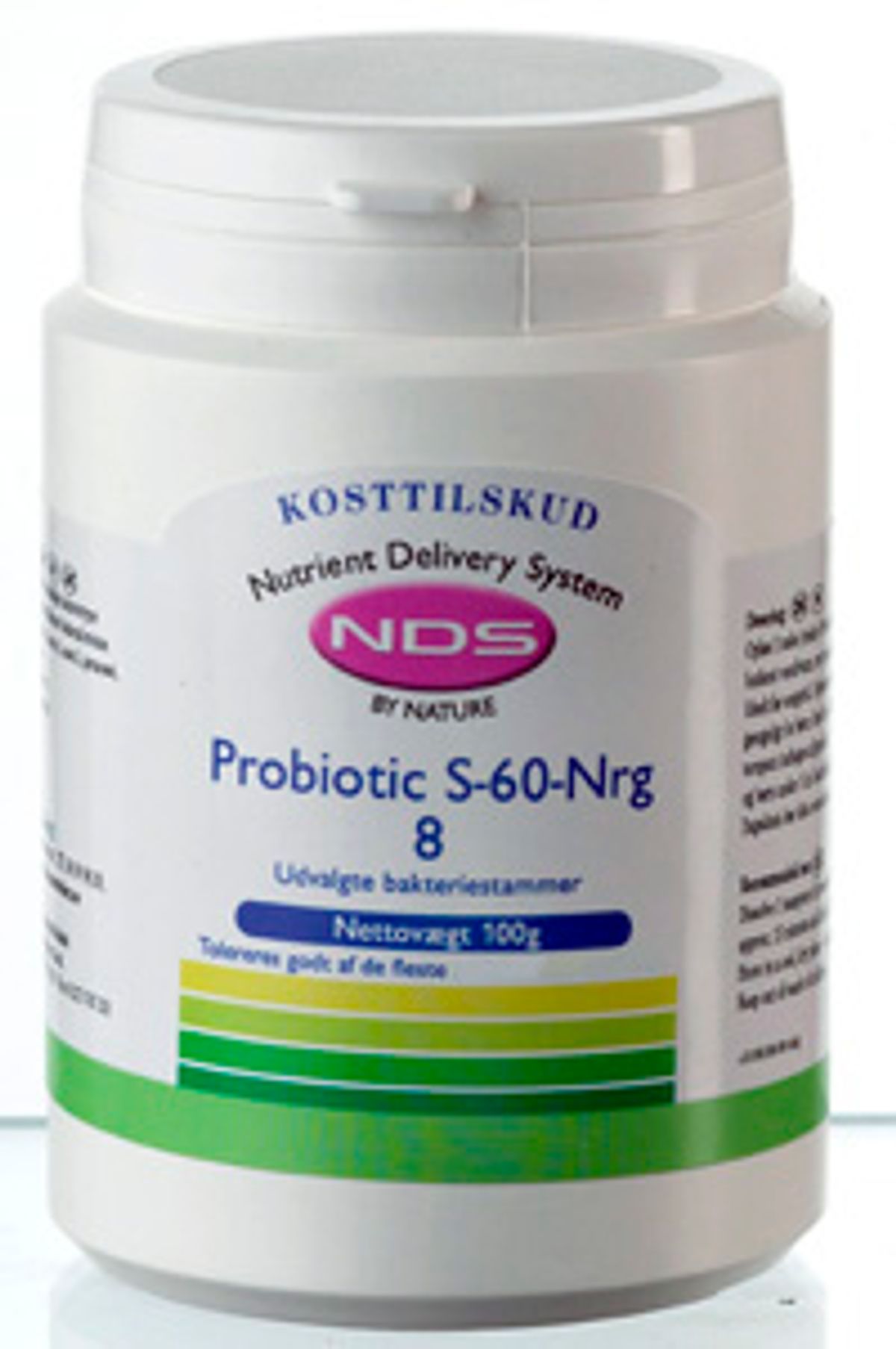 NDS Probiotic S-60-NRG 8 &bull; 100 gram