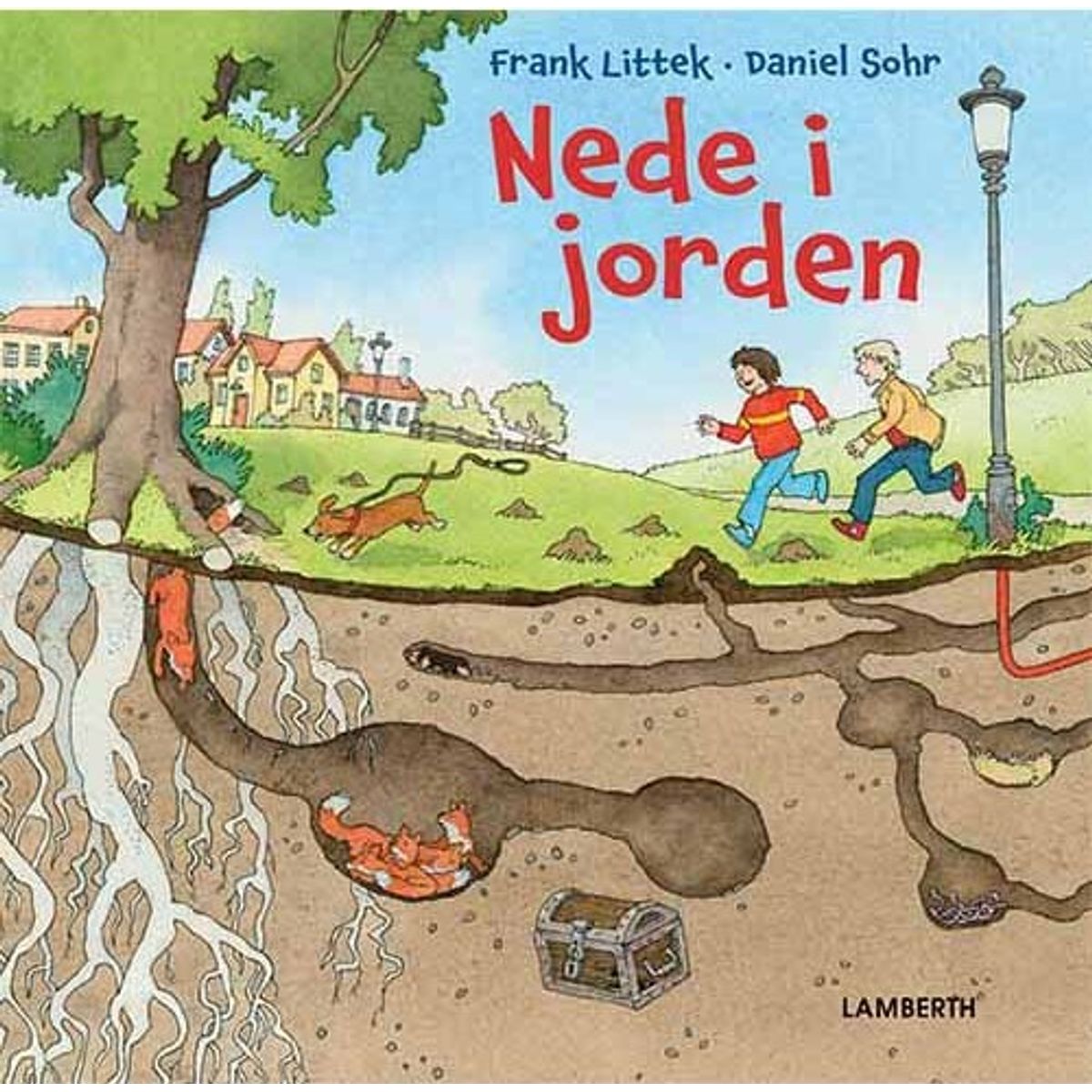 Nede I Jorden - Frank Littek - Bog