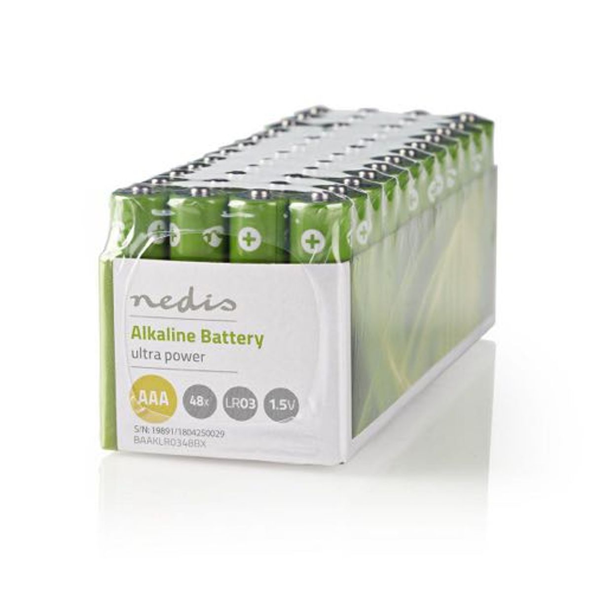 Nedis - AAA - 48 stk - Alkaline (1.5V)