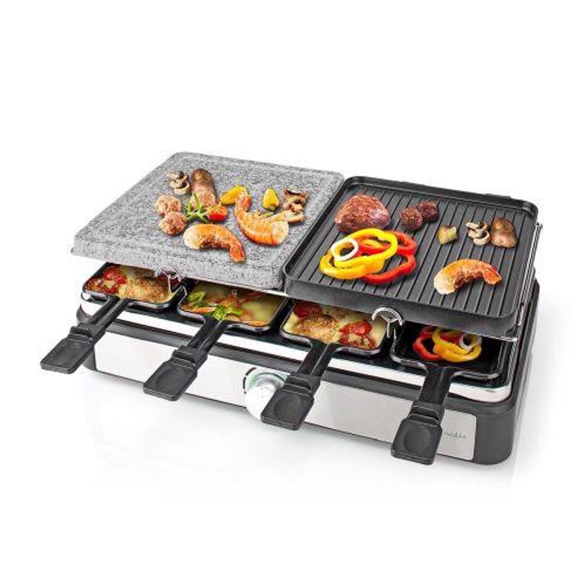 NEDIS Gourmet / Raclette - Til 8 Personer