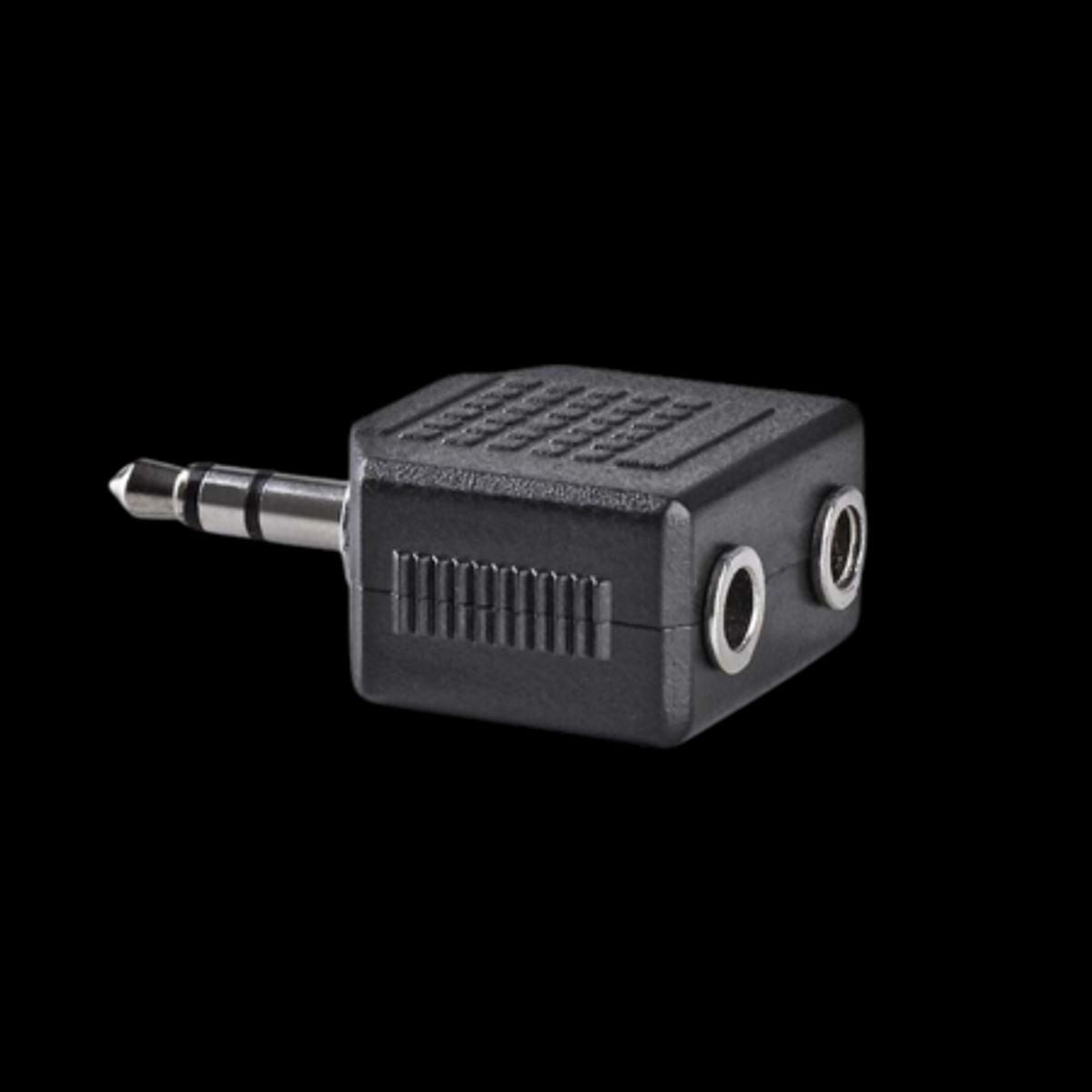 Nedis Stereo Audio 3.5 mm Hanstik til 2x 3.5 mm Hunstik Adapter