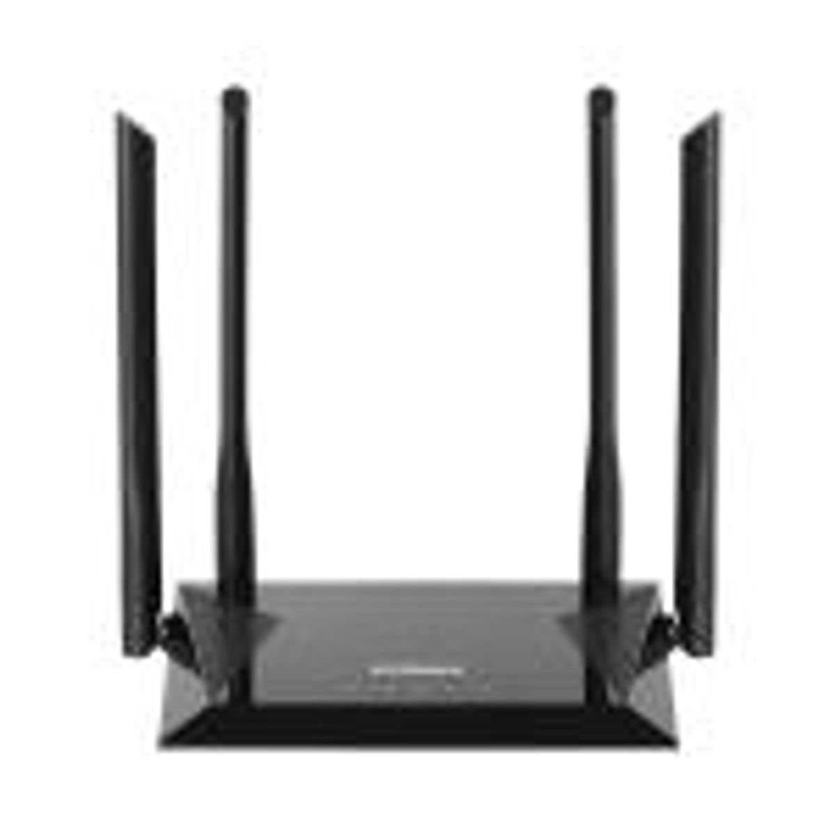 Nedis Trådløs Router AC1200 2.4/5 GHz (Dual Band) 10/100 Mbit Sort