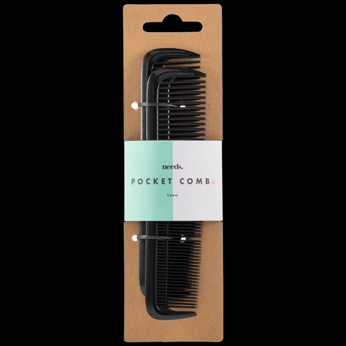 Needs Pocket Comb (2 stk)