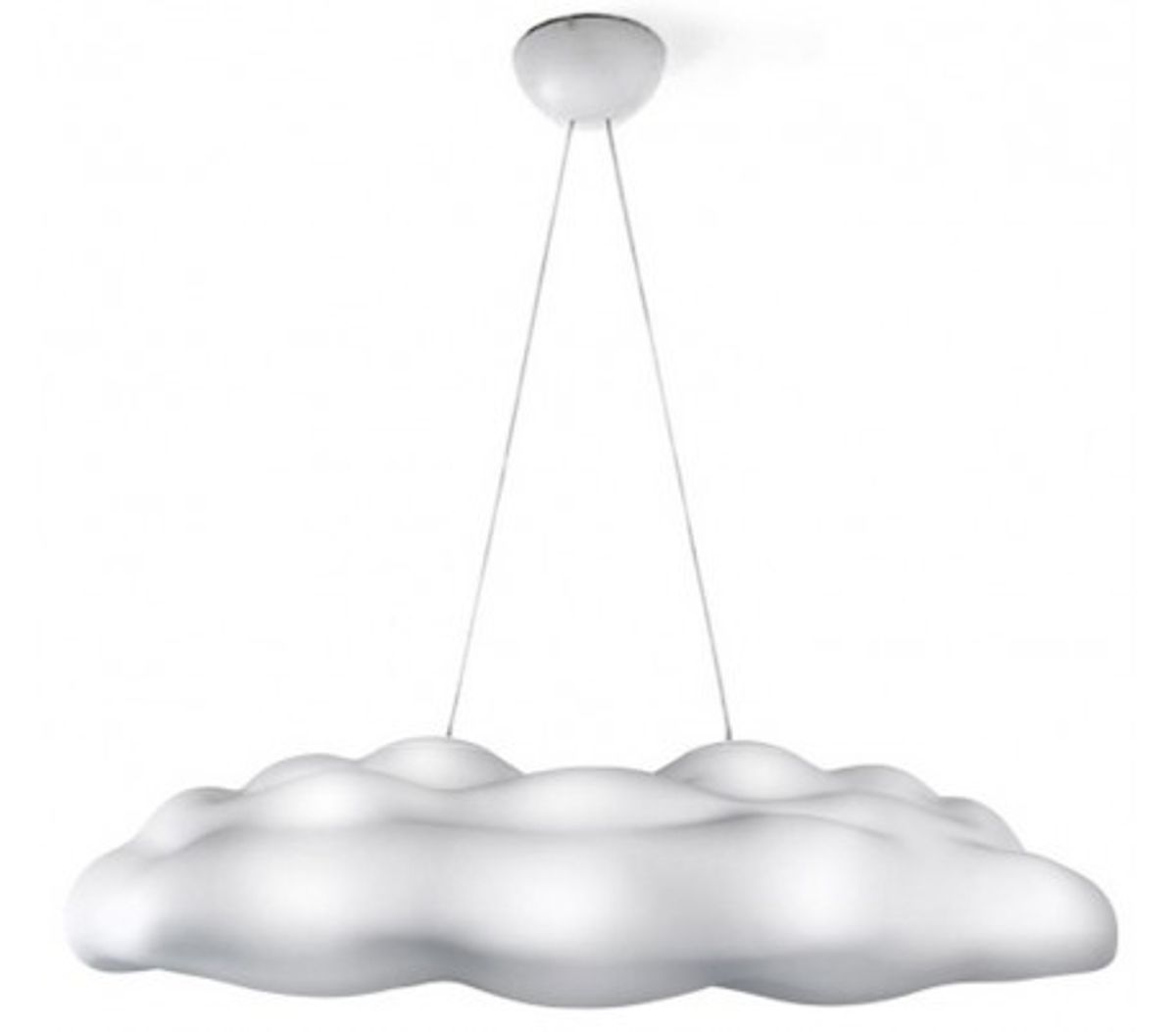 NEFOS sky inde og udendørs loftlampe 122 x 69 cm - Hvid