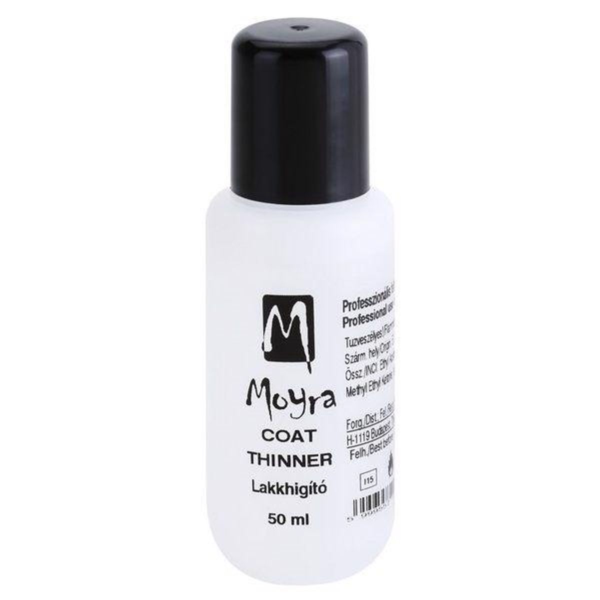 Neglelak fortynder, (Coat Thinner) 50 ml, Moyra