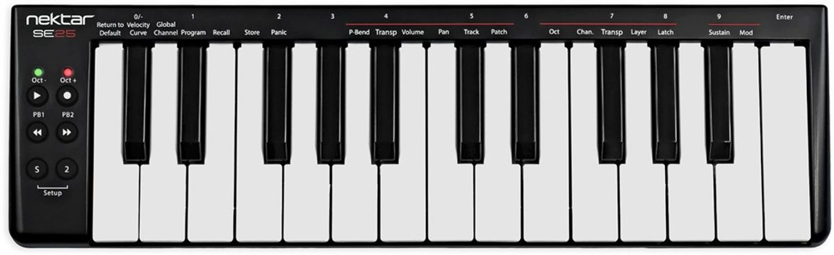 Nektar SE25 Mini USB MIDI Controller Keyboard