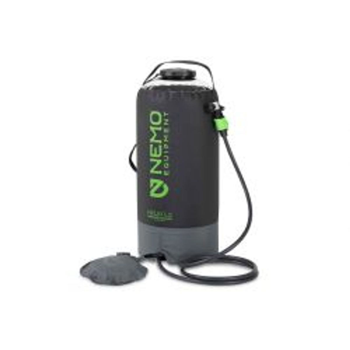 Nemo Helio Lx Pressure Shower (black/apple green) - Brusepose